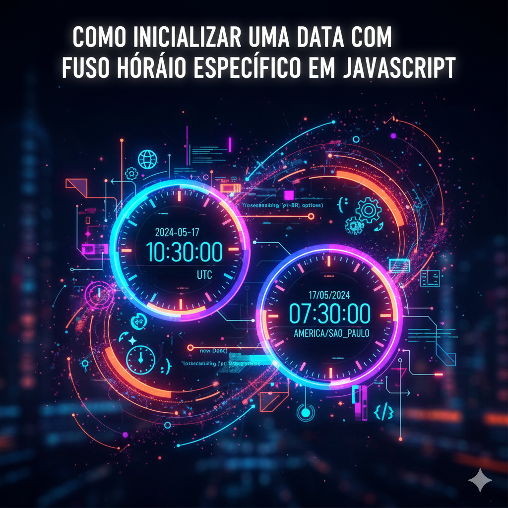 Como Inicializar uma Data com Fuso Horário Específico em JavaScript ...